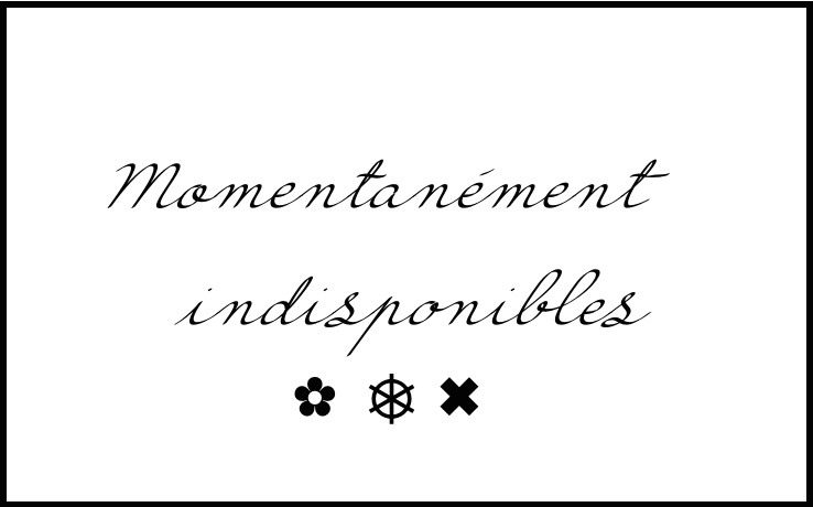 Soldes - Momentanément indisponibles