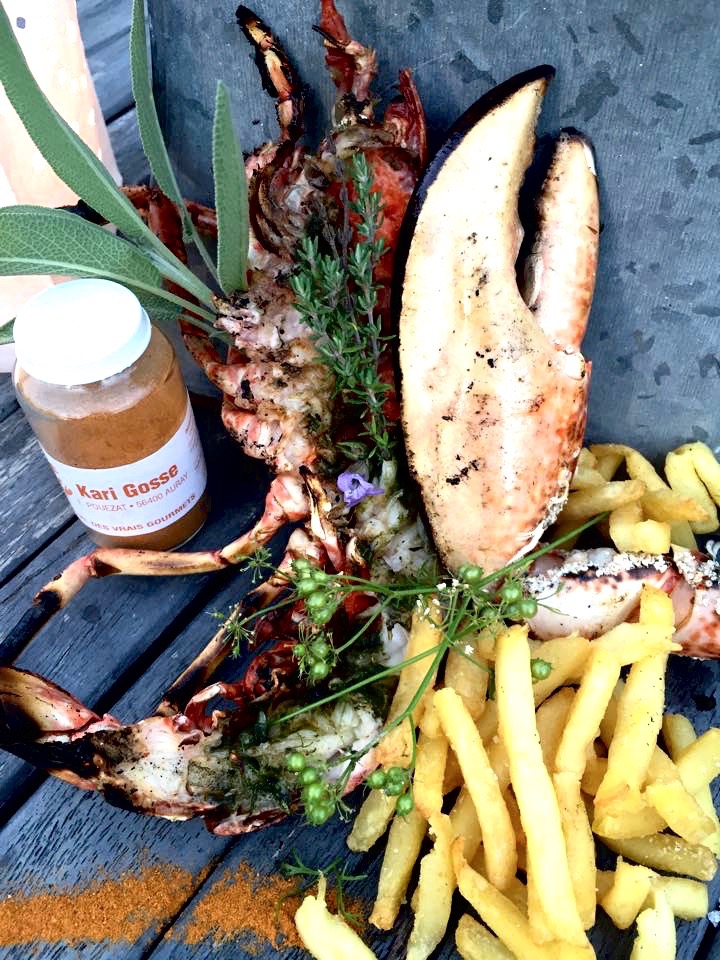 Homard-frites