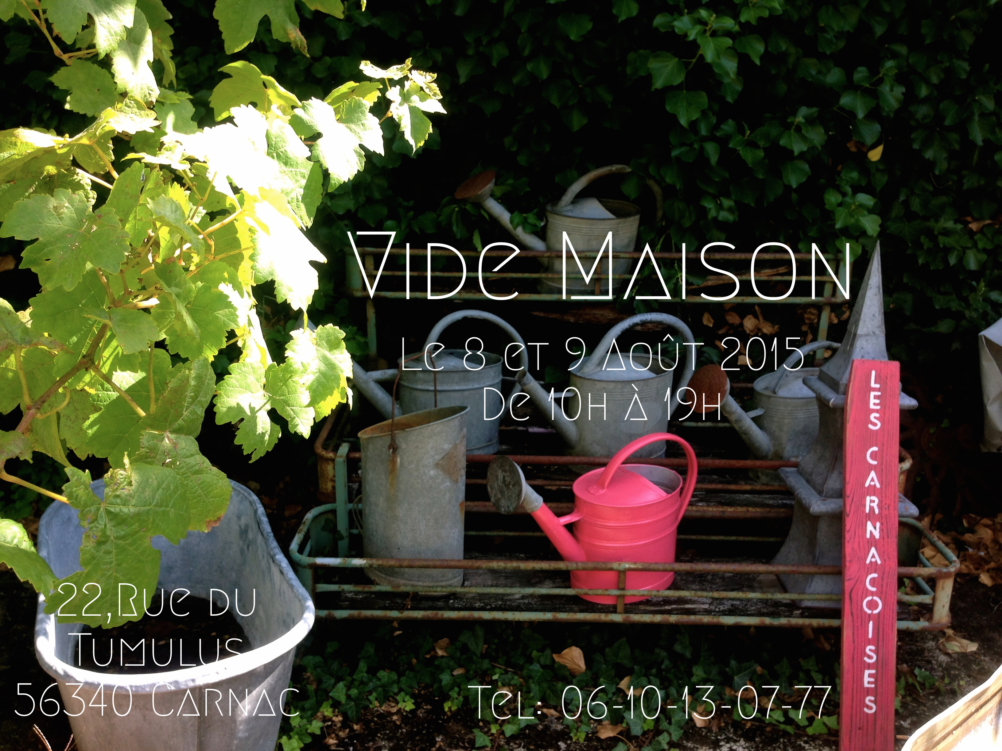 Vide Maison des Carnacoises