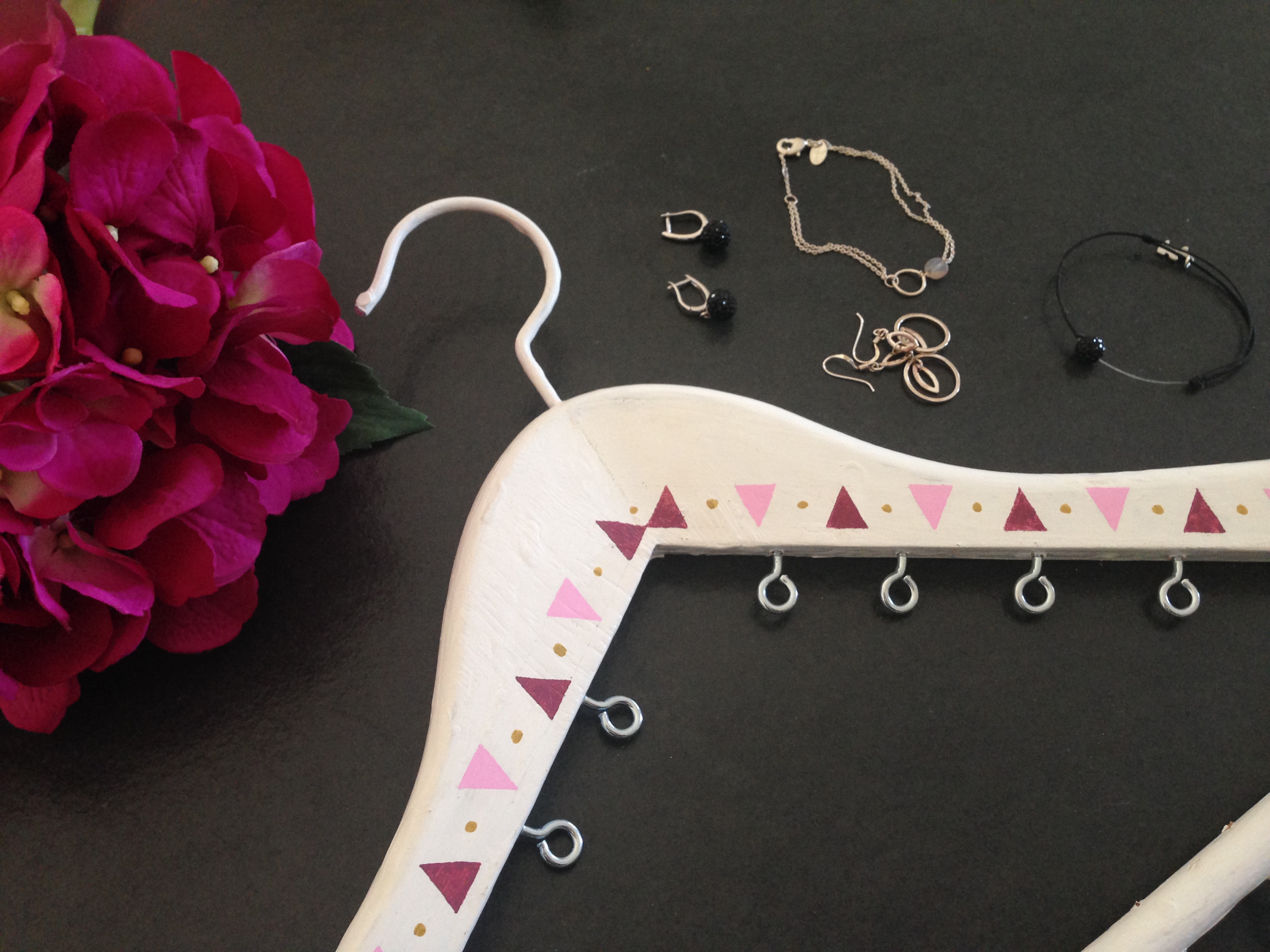 Cintre porte bijoux