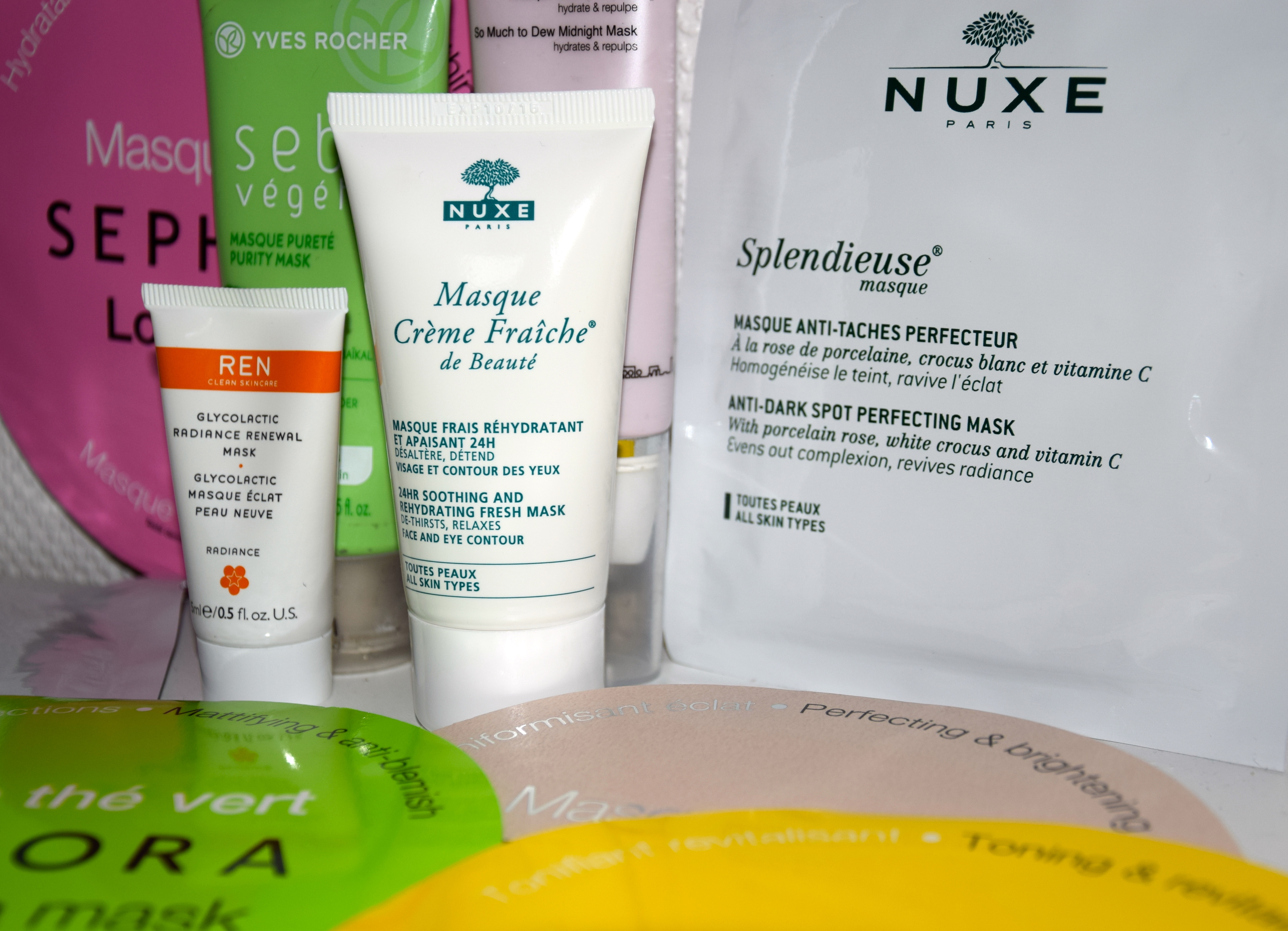Masque crème vs. masque tissu